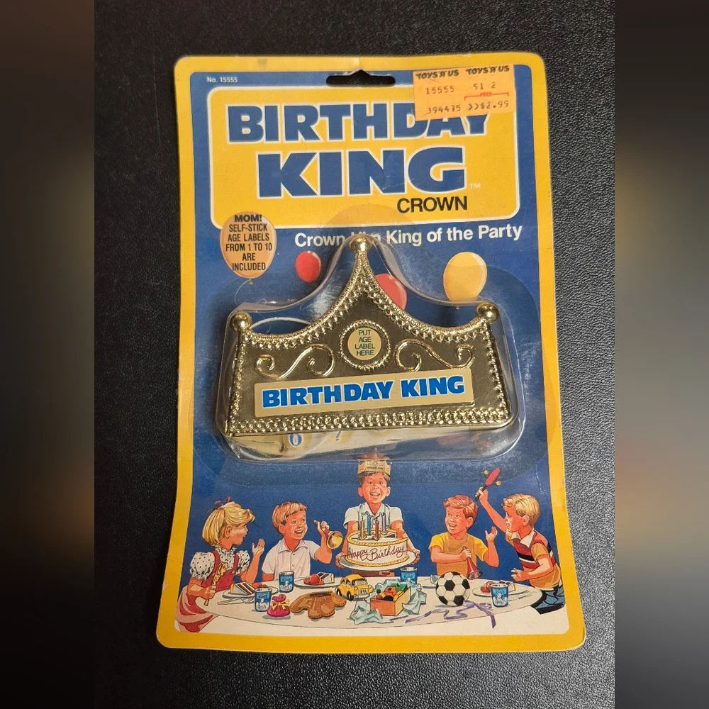 Birthday King Crown by Clown Alley Products, Inc.